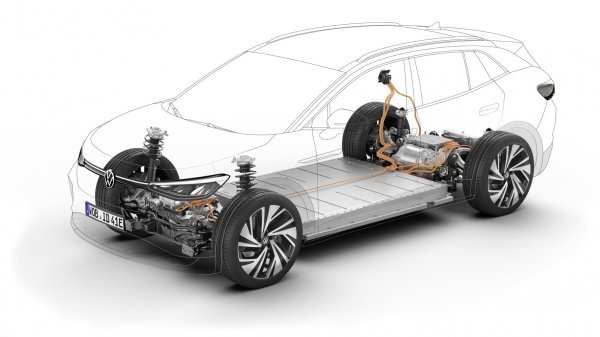 VW ID.4 - baterije se nalaze u podnici vozila