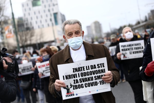 Sarajevo: Nastavak prosvjeda pod nazivom 'Borba za život'