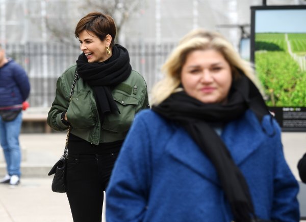 Anica Kovač na zagrebačkoj špici