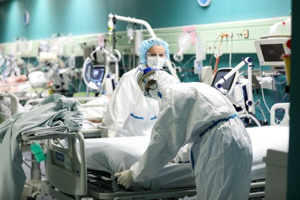 Odjel intezivnog liječenja Covid pozitivnih pacijenata u KB Dubrava