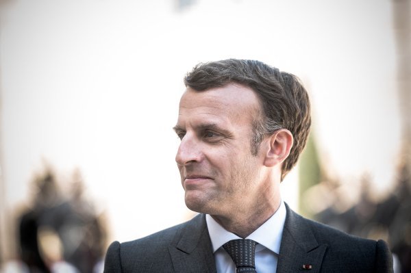 Emmanuel i Brigitte Macron