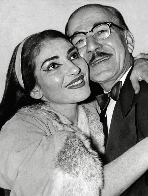 Maria Callas s ocem