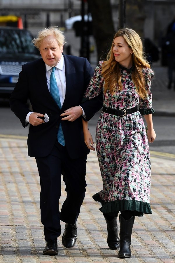 Boris Johnson i Carrie Symonds