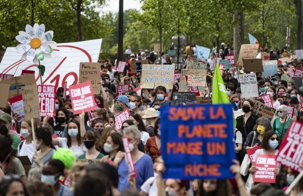 Prosvjed za klimu u Parizu