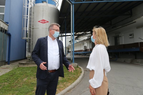 Andrej Dean u razgovoru s novinarkom tportala Ivanom Barišić u Osječkoj mljekari