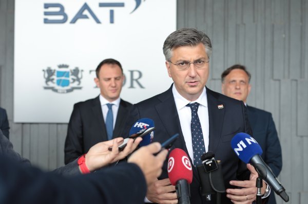 Andrej Plenković u BAT-u