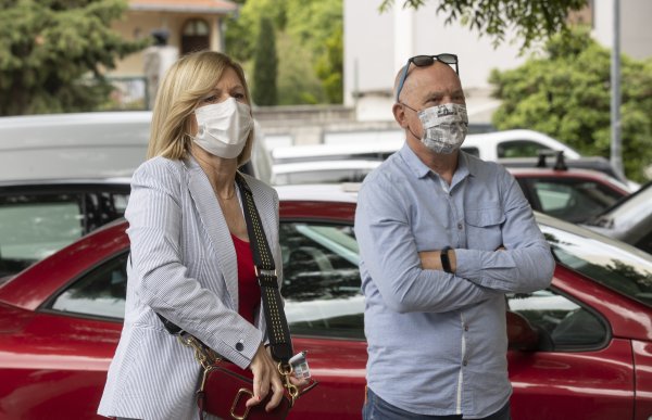 Branka Ramljak na biralištu