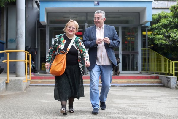 Anka Mrak Taritaš na biralištu