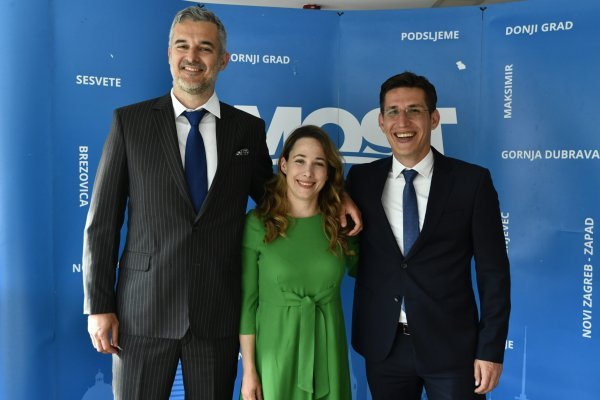Izborni stožer Zvonimira Troskota, kandidata stranke MOST za gradonačelnika Zagreba