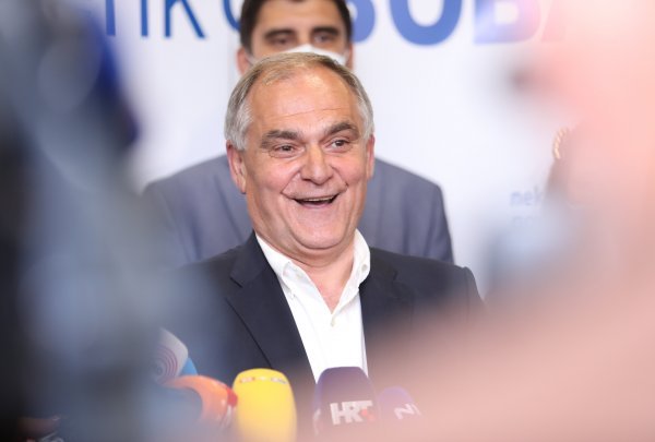 Župan Blaženko Boban, HDZ-ov kandidat, zadovoljan je rezultatom