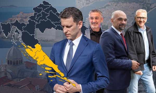 Izazivači u drugom krugu utrke za dalmatinske županije: Božo Petrov, Ivica Žuvela, Marko Jelić, Ranko Ostojić