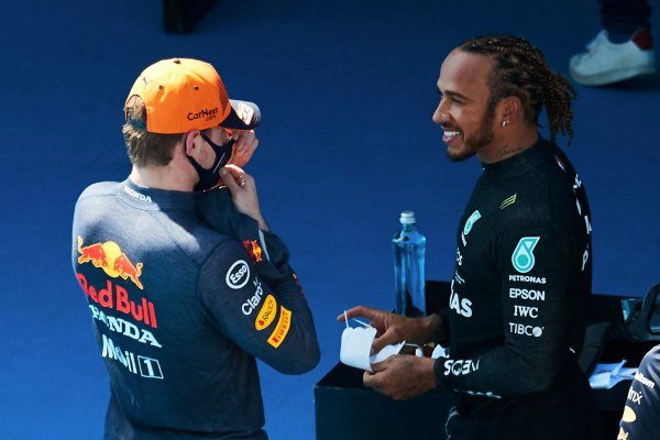 Lewis Hamilton i Max Verstappen
