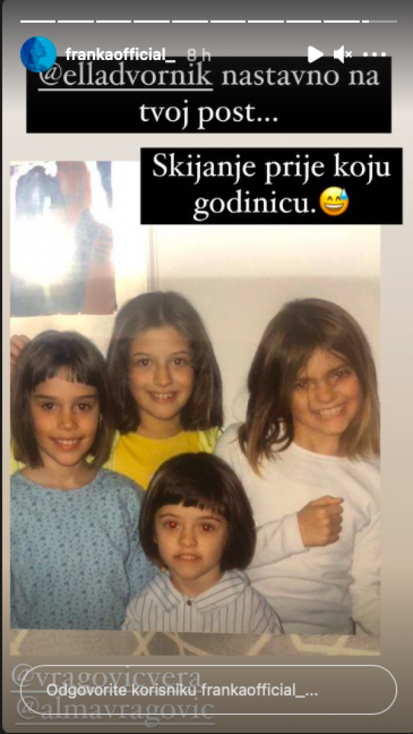 Franka Batelić (lijevo) i Ella Dvornik (desno)