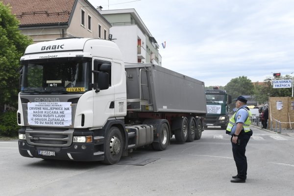 Prosvjed obrtnika s područja Banovine