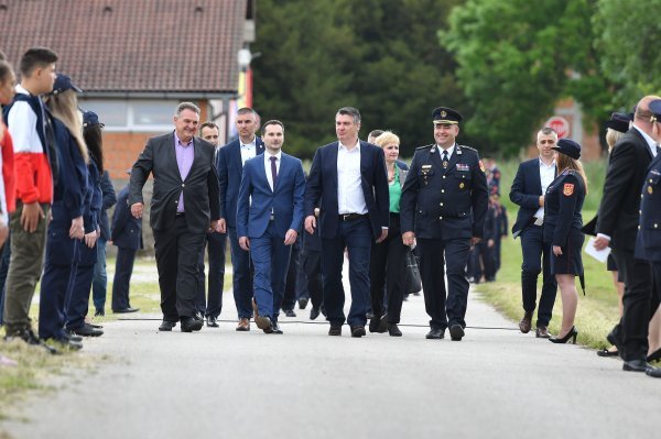 Milanović na 125. obljetnici osnutka Dobrovoljnog vatrogasnog društva Martijanec