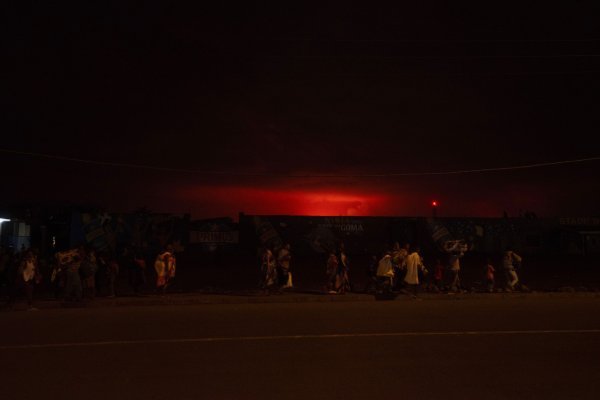 Eruptirao vulkan Nyiragongo