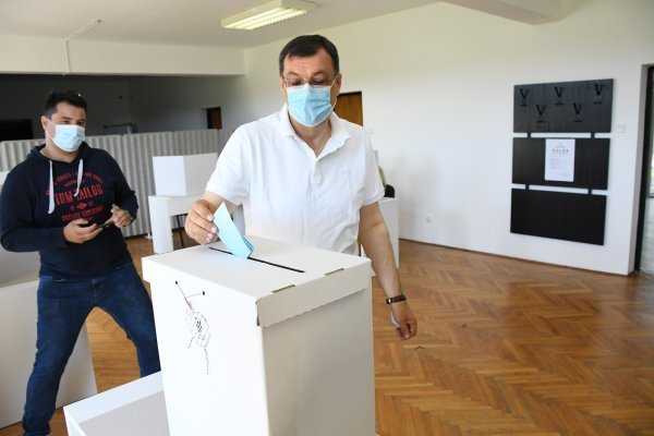 Damir Bajs glasovao je u drugom drugu lokalnih izbora