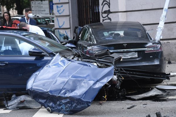Prometna nesreća u Zagrebu