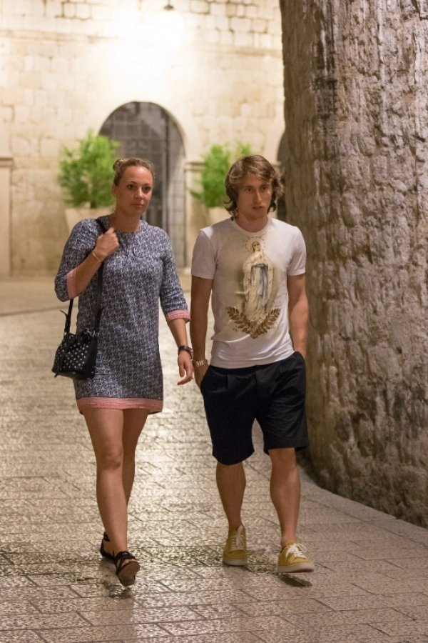 Luka i Vanja Modrić u Dubrovniku