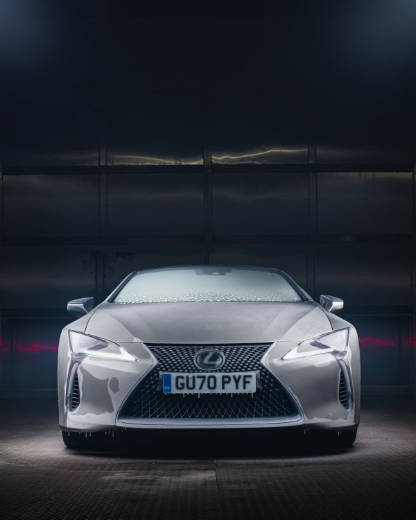 Lexus LC Convertible na ekstremnom testu pri -18°C