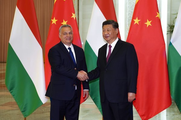 Viktor Orban i Xi Jinping