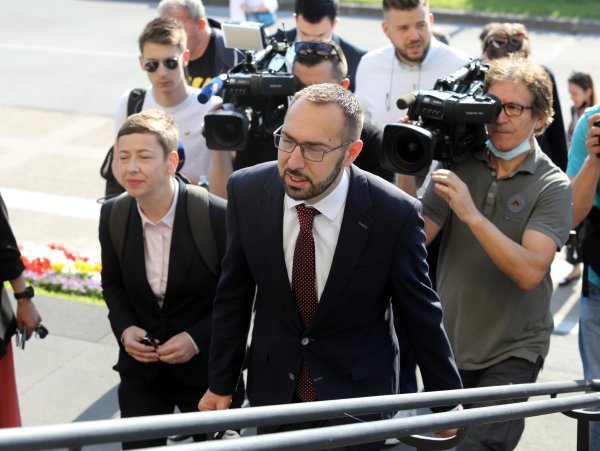 Primopredaja dužnosti u Zagrebu