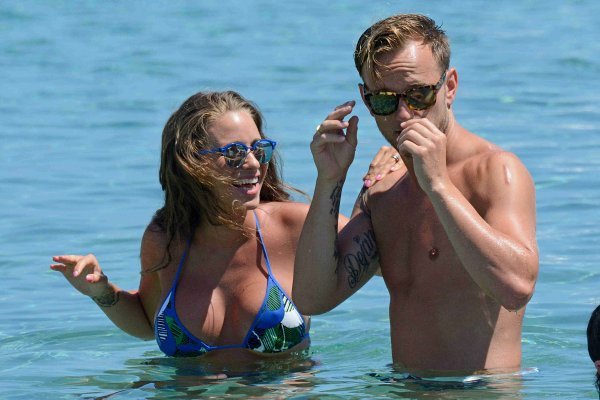Ivan Rakitić i Raquel Mauri
