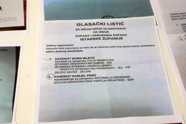 Istarski SDP žalit će se Ustavnom sudu zbog izbora za župana u Istri
