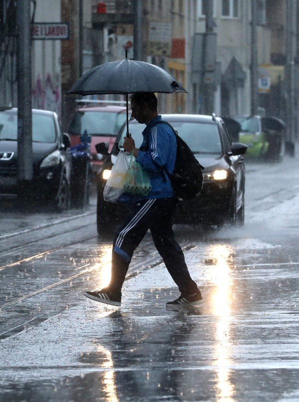 Kiša u Zagrebu