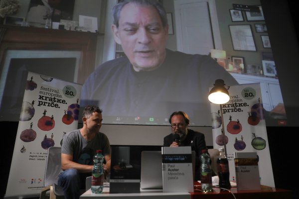 Razgovor s Paulom Austerom na Festivalu europske kratke priče