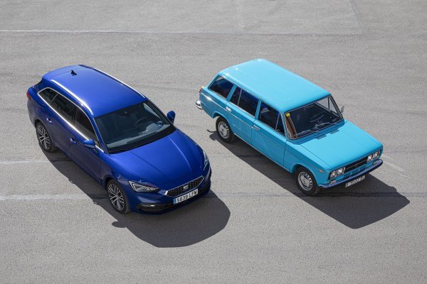 Seat 1430 iz 1970. i Seat Leon Sportstourer iz 2020.