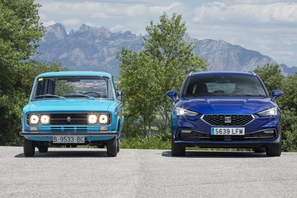 Seat 1430 iz 1970. i Seat Leon Sportstourer iz 2020.