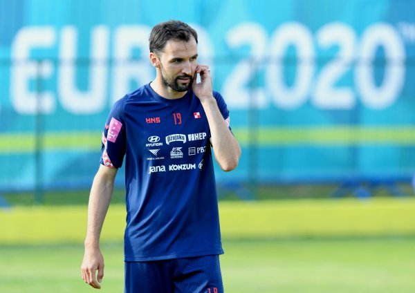 Trening hrvatske nogometne reprezentacije