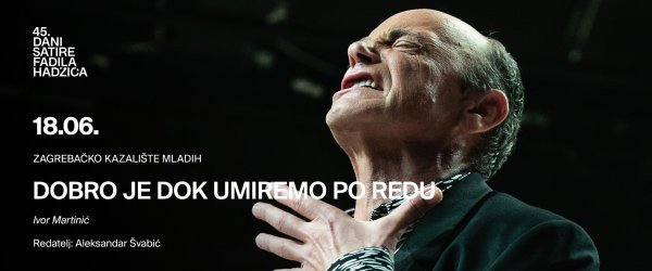 Dobro je dok umiremo po redu