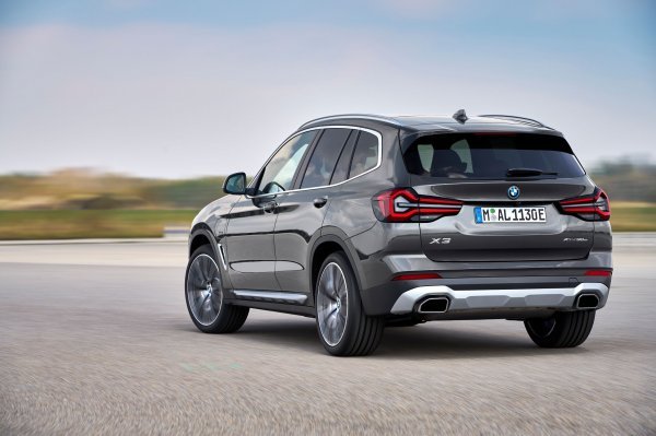 BMW X3 facelift