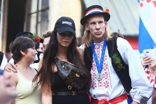 Ivana i Domagoj Vida