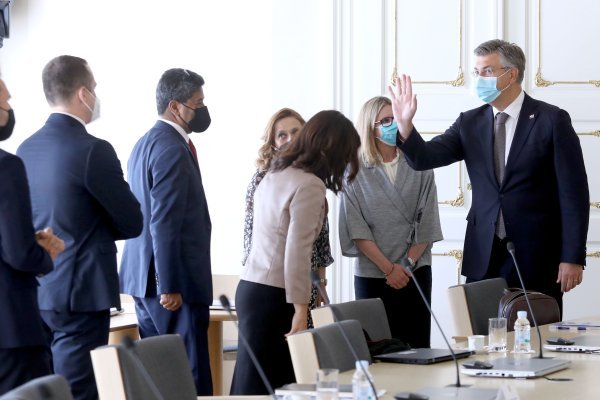 Andrej Plenković s predstavnicima Svjetske banke