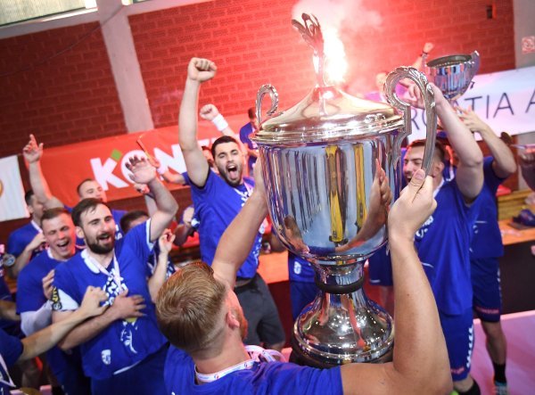 Rukomet, RK PPD Zagreb, proslava titule prvaka 2021.; 16.6.2021.