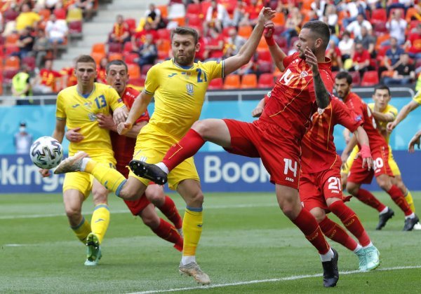 Ukrajina - Sjeverna Makedonija; nogomet, Euro 2021.; 17.6.2021.