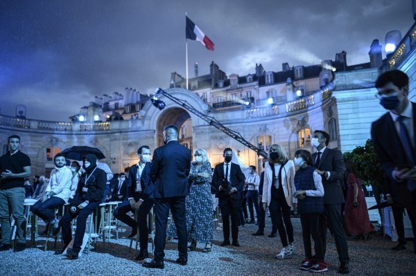 Brigitte i Emmanuel Macron