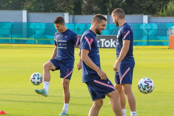 Trening Hrvatske u Rovinju