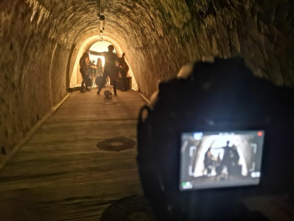 Snimanje spota za pjesmu 1-2-3 1