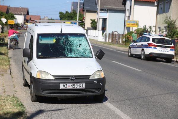 Prometna nesreća u mjestu Nedeljanec kod Varaždina