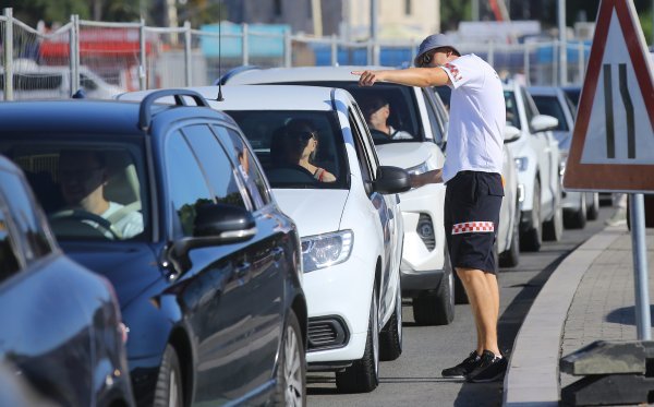 Gužva u splitskoj luci