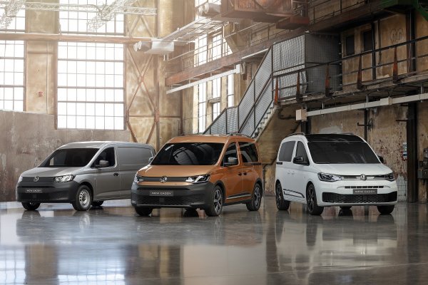 VW Caddy PanAmericana (u sredini) postaje samostalni član nove obitelji Caddy