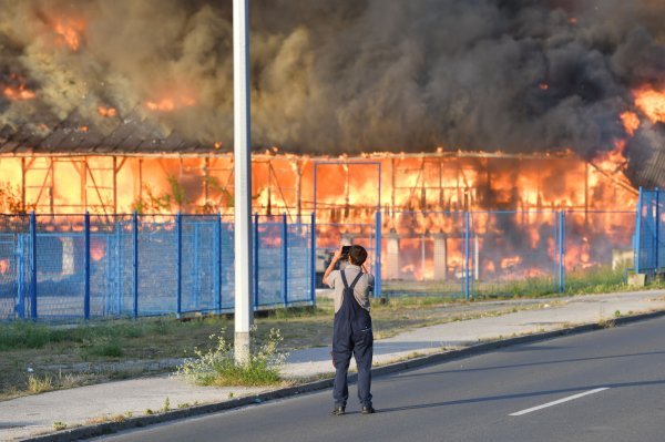 Požar u Čakovcu