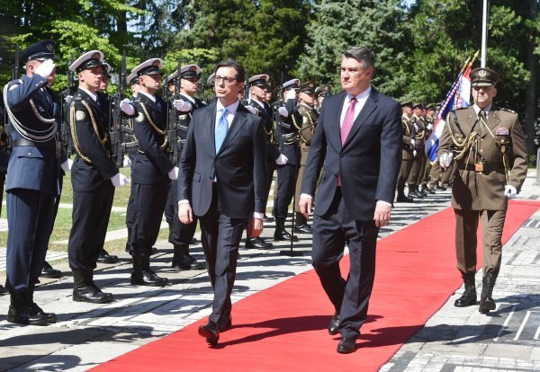 Zoran Milanović i Stevo Pendarovski