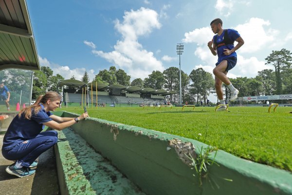 Iva Cigrovskij na pripremama Dinama u Sloveniji / Arhivska fotografija