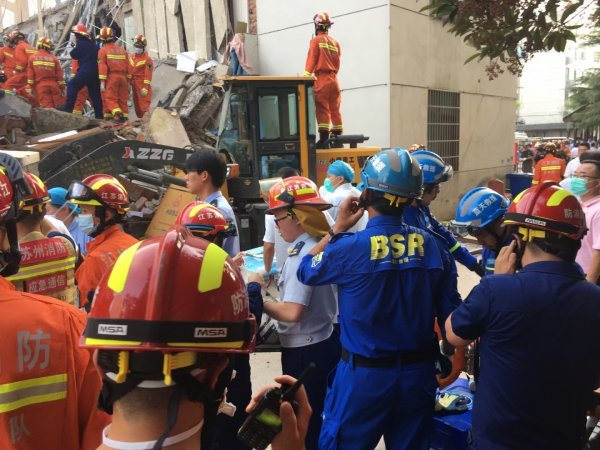 Urušavanje hotela u Kini