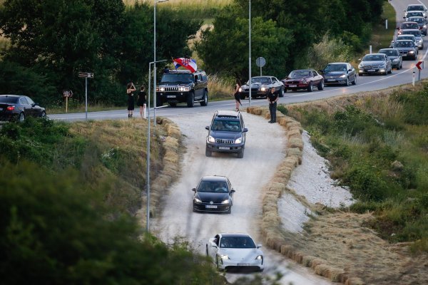 Katarina i Mate Rimac stigli na vjenčanje